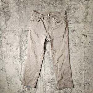 Vuori Performance Pants Sz 32 Gray Slim Fit Stretch Utilitech Tech Travel Chino